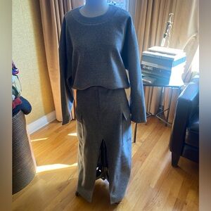 Mango Knit Skirt Set with Cargo Pockets